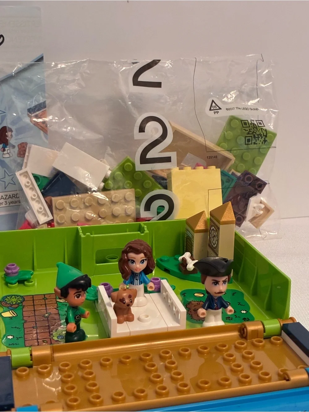 Lego Disney Peter Pan & Wendy's Storybook Adventure #43220 Retired